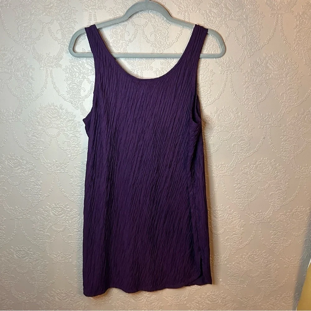 Vintage California Miss nightgown L Large purple great condition - Picture 4 of 4